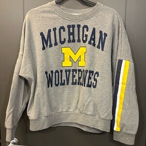 University of Michigan sweatshirt